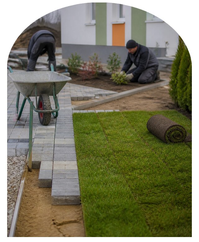 Благоустройство территории детского сада под ключ в Железнодорожном